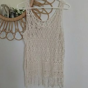 Vivid Importers of NY Crochet Tank Top
